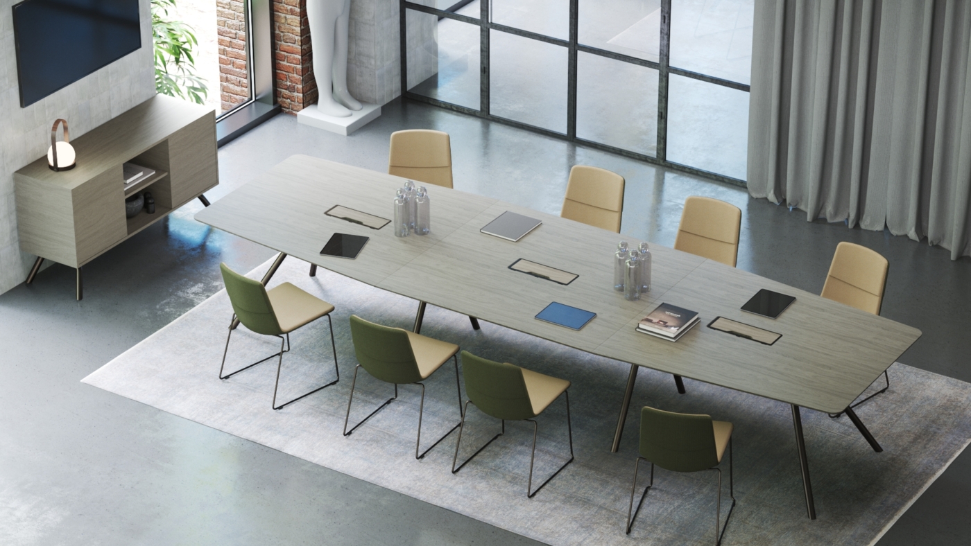 conference & meetings tables ARQUS visitor chairs TWIST&SIT interiors (6)