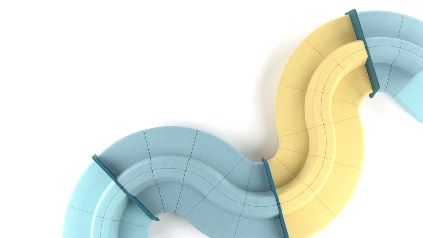 lounge furniture SOFT ROCK features flexible modular system HQ