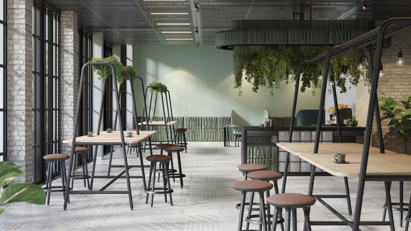 high tables ROUND Multipurpose high chairs CANNIE interiors 1 TOP HQ