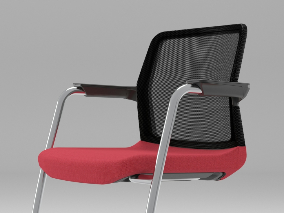 visitor chairs WIND features monoblock (2)3 visitor chairs WIND features monoblock (2)3